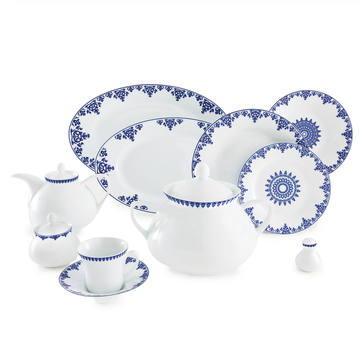 سرویس چینی 108 پارچه کامل سمرقند - Image 3