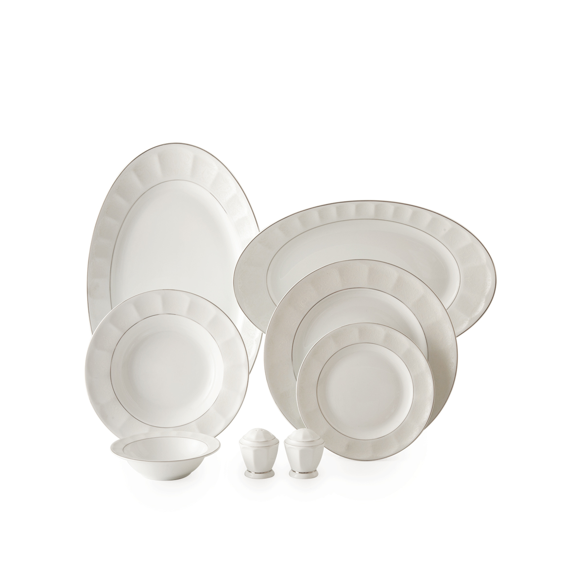 سرویس چینی 29 پارچه غذاخوری دلسا - Image 2