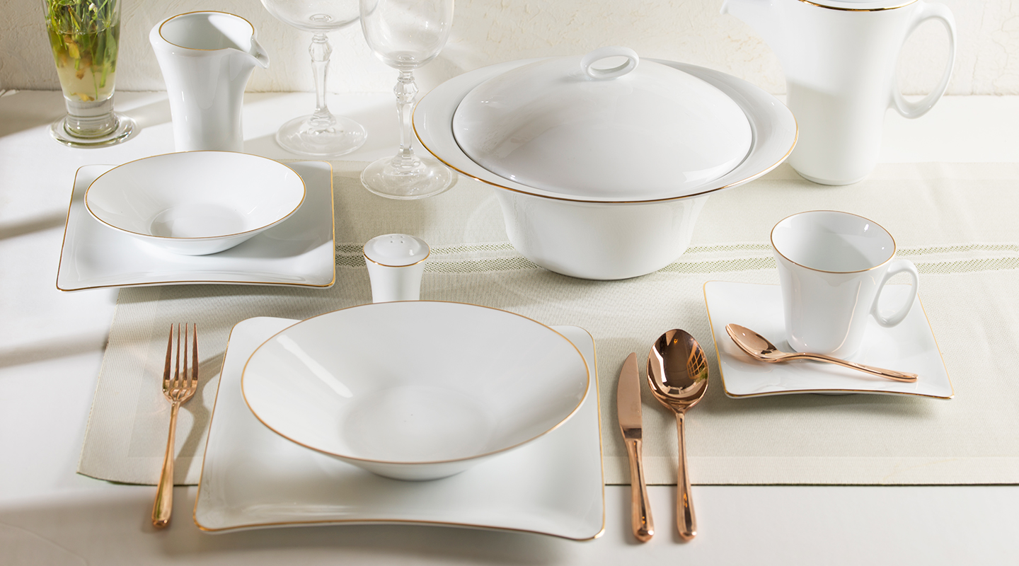 سرویس چینی 97 پارچه کامل زرین - Image 6