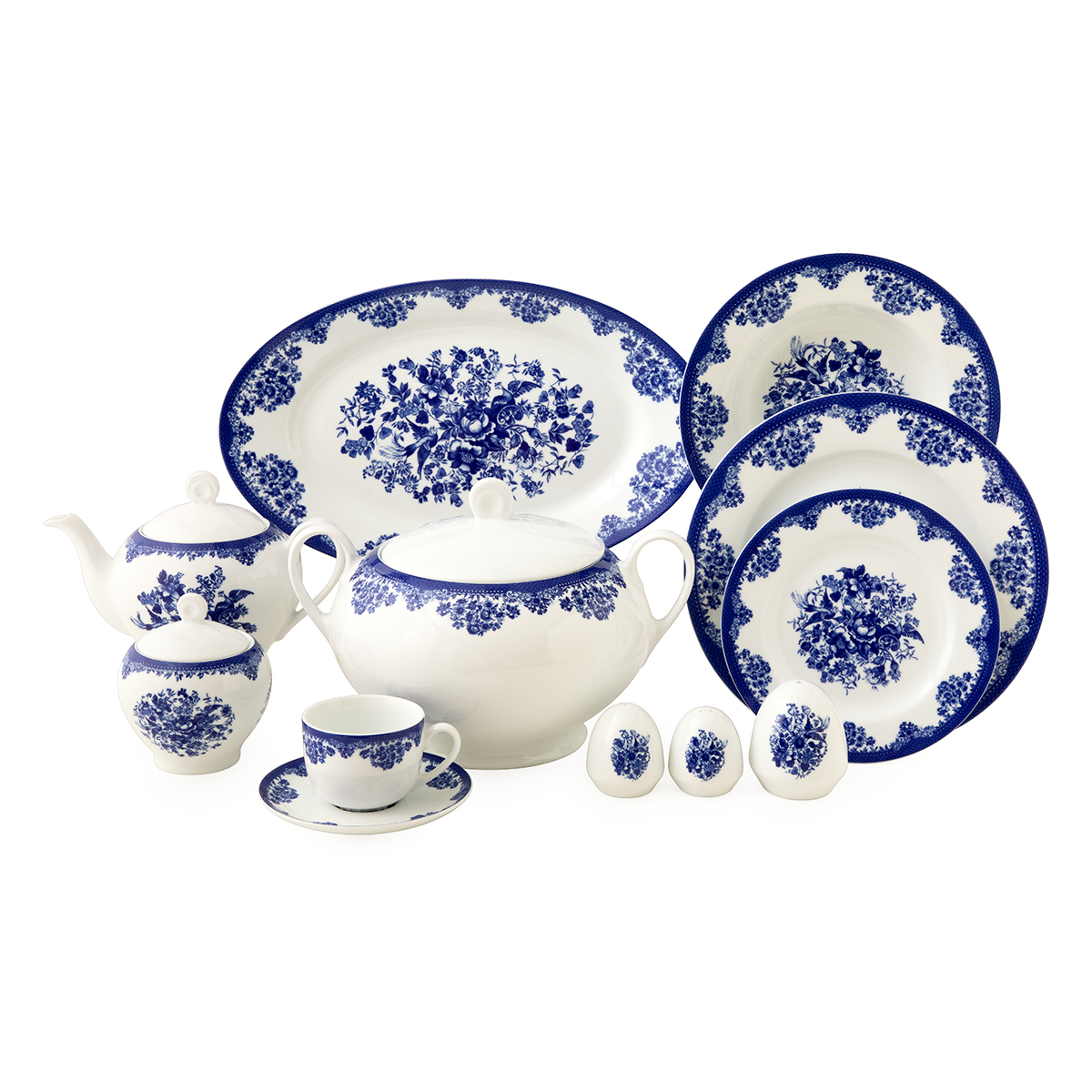 سرویس چینی 102 پارچه کامل فلورانس - Image 2