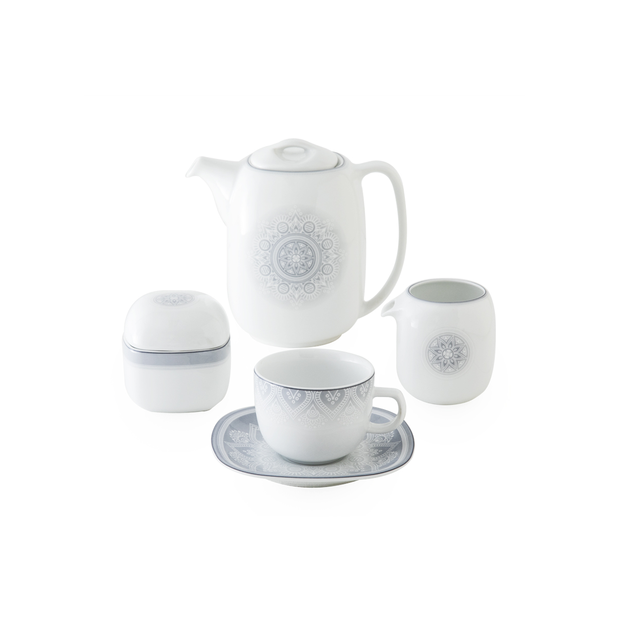 سرویس چینی 98 پارچه کامل ادلین طوسی - Image 4