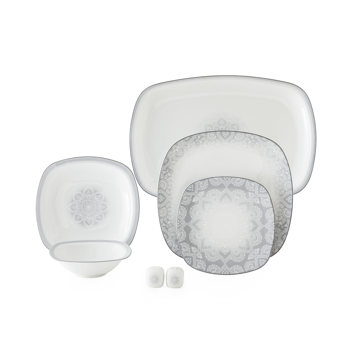 سرویس چینی 98 پارچه کامل ادلین طوسی - Image 3