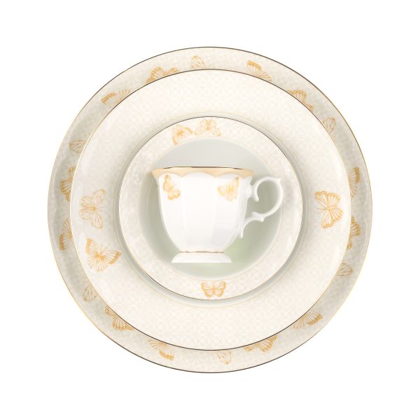 سرویس چینی 103 پارچه کامل هوراند طلایی