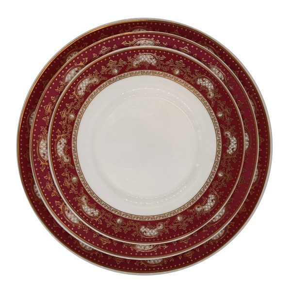 سرویس آرکوپال طلاکوب قرمز