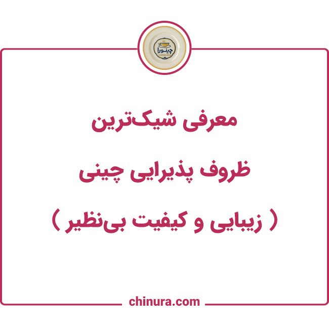 معرفی شیک‌ترین ظروف پذیرایی چینی زیبایی و کیفیت بی‌نظیر